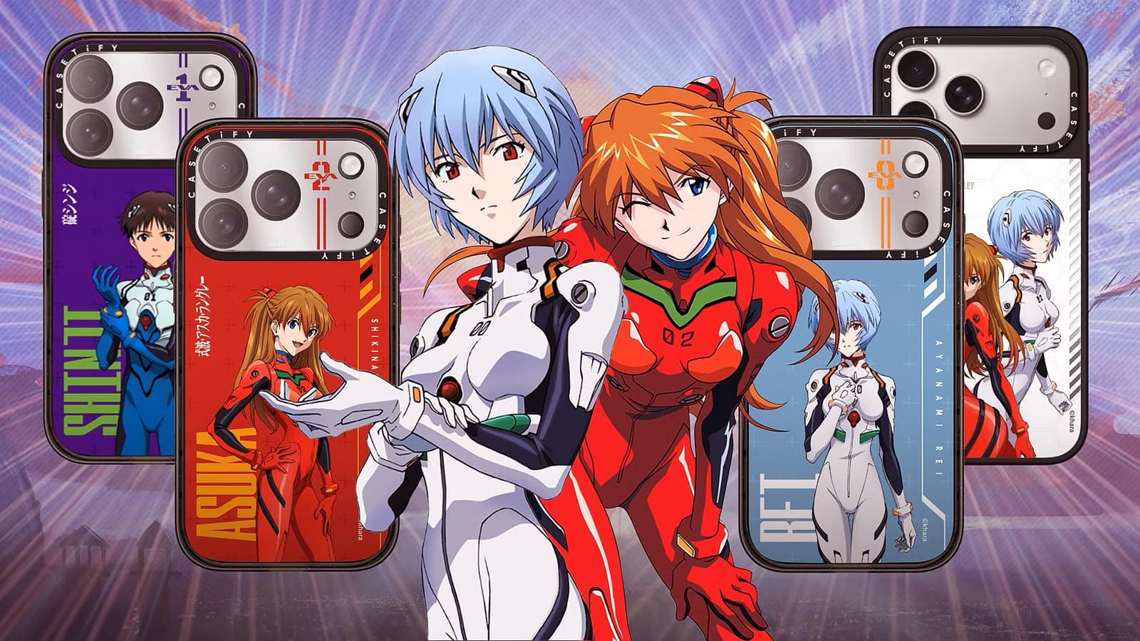 Легендарный коллаб: коллекция аксессуаров Evangelion x CASETiFY уже в IQmac